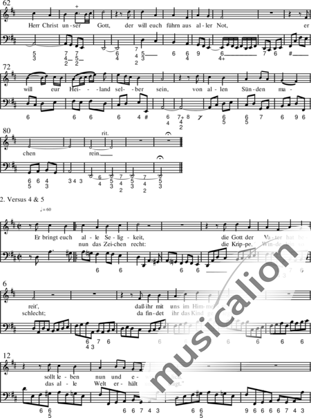 Miehling, Klaus: Vom Himmel hoch, da komm ich her (Choralkantate) - Solo>Sop+Fl+BC+[Vl+Vg]:38