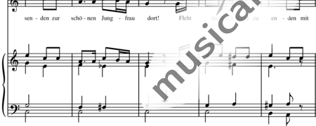 Schubert, Franz (Peter): Der Blumenbrief (Euch Blümlein will ich senden) - Solo>Alt+Klavier:1