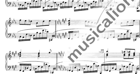 Skrjabin, Alexander: Prélude No. 19 - Piano:1