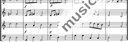 Phalèse, Pierre: Bransle  - Recorder 4:1