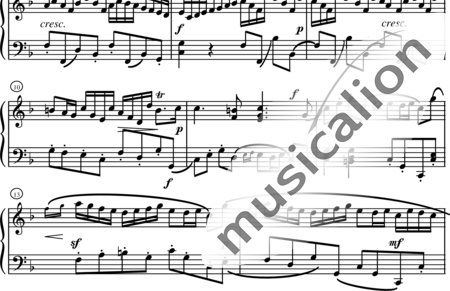 Händel, Georg Friedrich: Capricho en Fa, - mayor - Piano:1