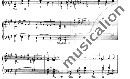 Grieg, Edvard Hagerup: Volksweise (Folk Melody) - Piano:1