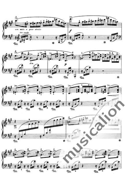 Grieg, Edvard Hagerup: Schmetterling - Klavier:3