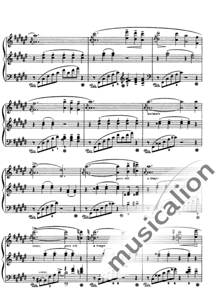 Grieg, Edvard Hagerup: An den Frühling (To Spring) - Piano:3