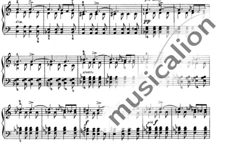 Grieg, Edvard Hagerup: Melodie - Klavier:1