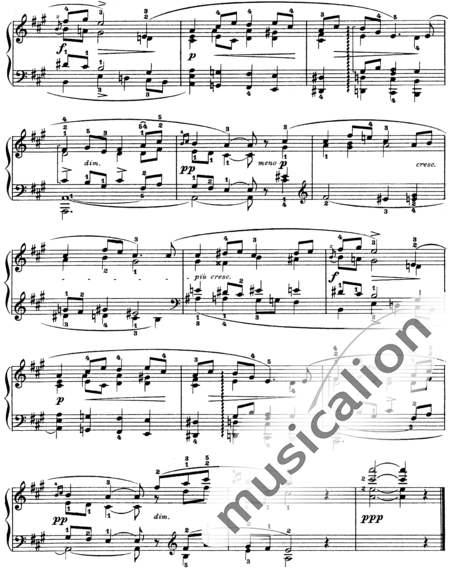 Grieg, Edvard Hagerup: Lied des Bauern (Farmer´s Song) - Piano:2