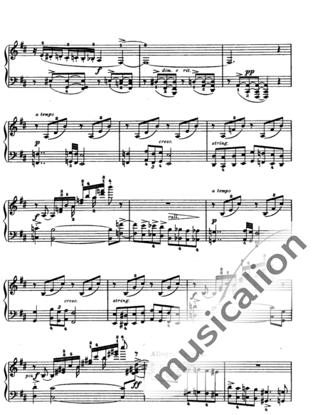 Grieg, Edvard Hagerup: Schwermut (Melancholy) - Piano:2