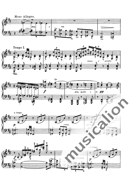 Grieg, Edvard Hagerup: Schwermut (Melancholy) - Piano:3