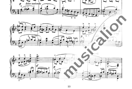 Chaikovsky, Peter Iljitsch: Seis piezas Nr. 6 - Piano:1