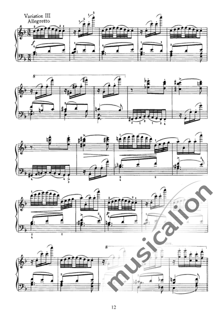 Chaikovsky, Peter Iljitsch: Seis piezas Nr. 6 - Piano:3