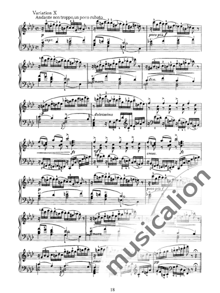 Chaikovsky, Peter Iljitsch: Seis piezas Nr. 6 - Piano:9
