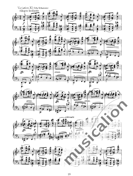 Chaikovsky, Peter Iljitsch: Seis piezas Nr. 6 - Piano:10