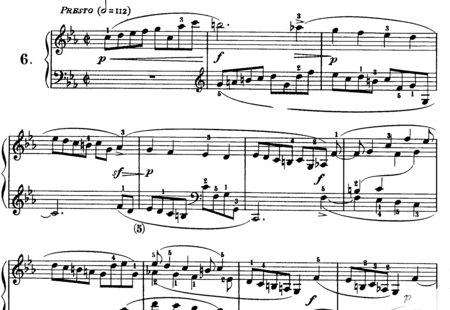 Scarlatti, Domenico: Sonata No.  6 - Piano:0