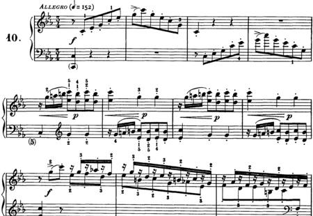 Scarlatti, Domenico: Sonata No. 10 - Piano:0