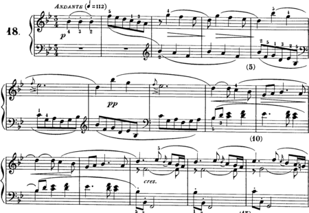 Scarlatti, Domenico: Sonata No. 18 - Piano:0