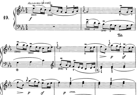 Scarlatti, Domenico: Sonata No. 19 - Piano:0