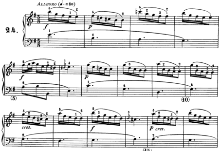 Scarlatti, Domenico: Sonata No. 24 - Piano:0