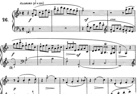 Scarlatti, Domenico: Sonata No. 26 - Piano:0