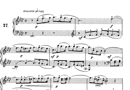 Scarlatti, Domenico: Sonata No. 27 - Piano:0