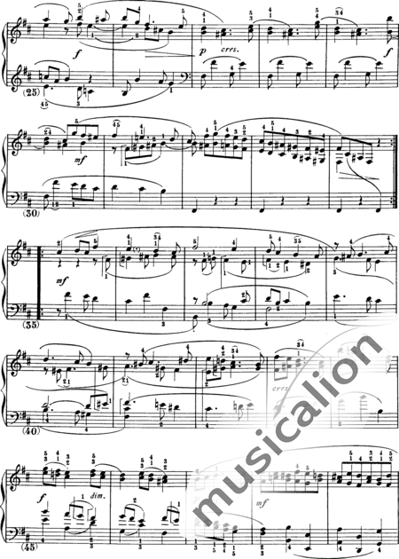 Scarlatti, Domenico: Sonata No. 33 - Piano:2