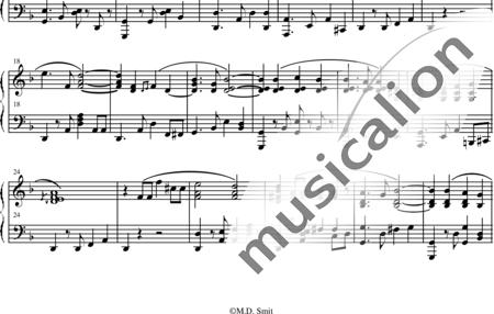 Smit, Maarten : Tango - Klavier:1