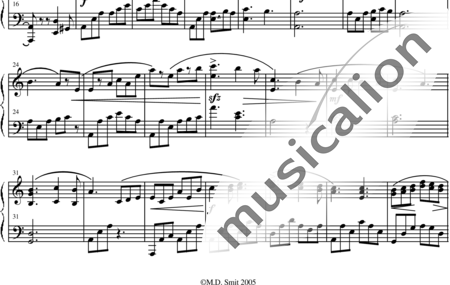 Smit, Maarten: Preludio 2 - Piano:1