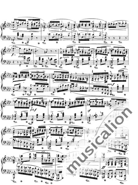 Chopin, Frederic: Ballade Nr. 4 f-moll - Klavier:3