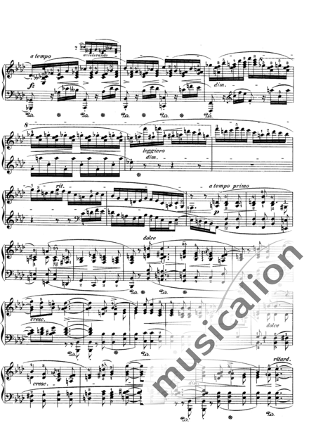 Chopin, Frederic: Ballade Nr. 4 f-moll - Klavier:4