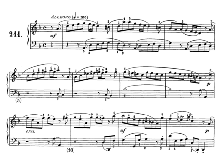 Scarlatti, Domenico: Sonate No.211 - Piano:0