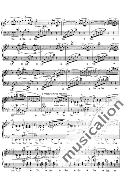 Chopin, Frederic: Ballade No. 1 in G minor - Piano:4