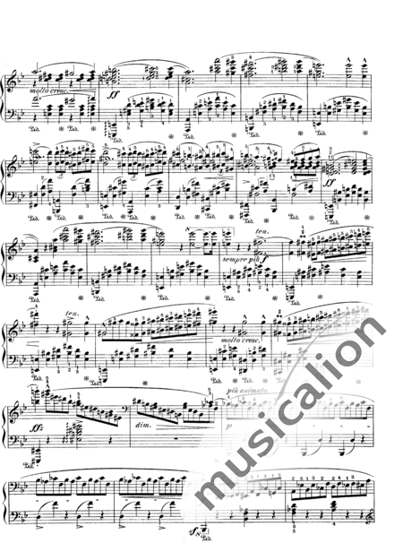 Chopin, Frederic: Ballade No. 1 in G minor - Piano:5