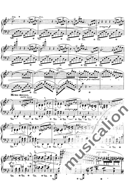 Chopin, Frederic: Ballade No. 1 in G minor - Piano:8