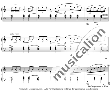 Chopin, Frederic: Mazurka C-Dur - Klavier:1