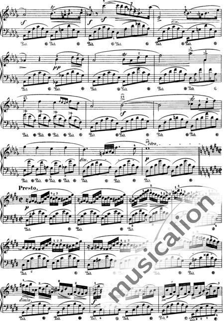 Chopin, Frederic: Fantasie-Impromptu cis-moll - Klavier:4