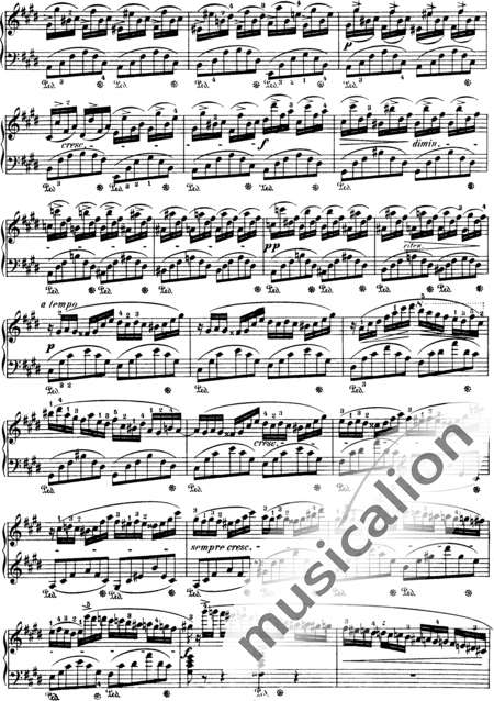 Chopin, Frederic: Fantasie-Impromptu cis-moll - Klavier:5