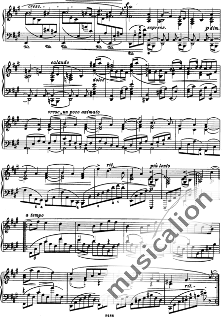 Brahms, Johannes: Six Piano Pieces  - Piano:4