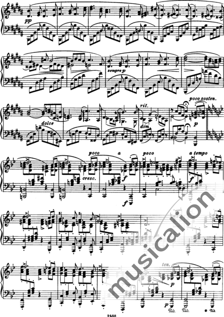 Brahms, Johannes: Six Piano Pieces  - Piano:9