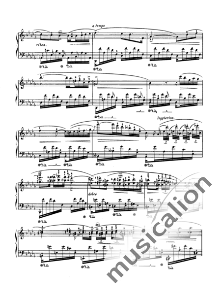 Chopin, Frederic: Nocturne No. 8 in Db Major - Piano:3