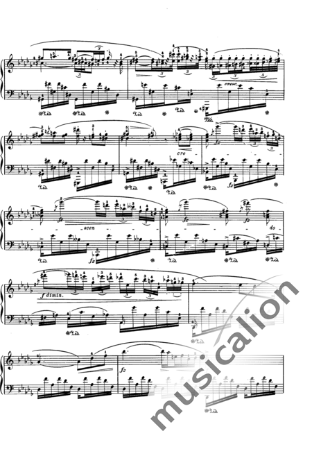Chopin, Frederic: Nocturne No. 8 in Db Major - Piano:4