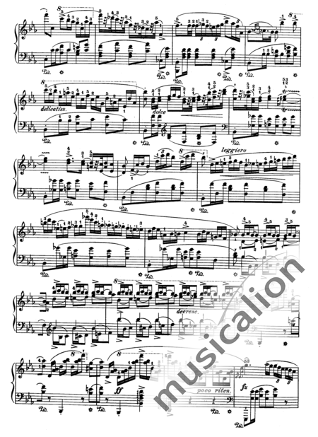 Chopin, Frederic: Andante spianato und Polonaise in Es-Dur - Klavier:7