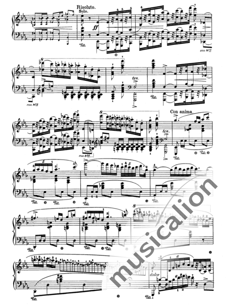 Chopin, Frederic: Andante spianato und Polonaise in Es-Dur - Klavier:9