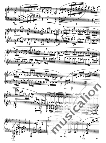Chopin, Frederic: Andante spianato und Polonaise in Es-Dur - Klavier:10