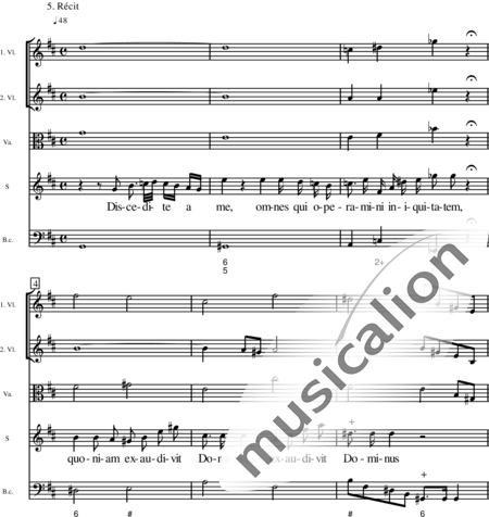 Miehling, Klaus: Domine, ne in furore tuo - Chor>SATB+BC+[Vl2+Vla+Vc]:30