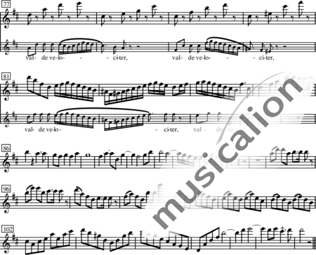 Miehling, Klaus: Domine, ne in furore tuo - Chor>SATB+BC+[Vl2+Vla+Vc]:106