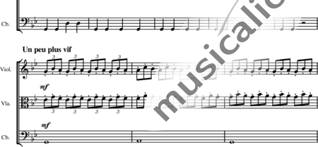 Zink, Stefan: Marche funebre (für Streichtrio) - Violine+[Vla+Vc]:1