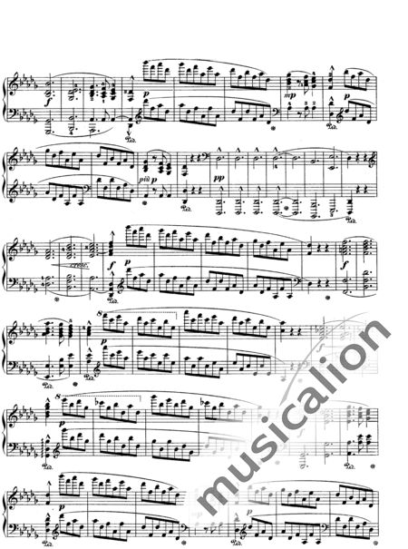 Chopin, Frederic: Scherzo Nr. 3 cis-moll - Klavier:4