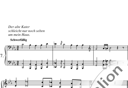 Zink, Stefan: Der alte Kater Nr. 7 - Klavier:0