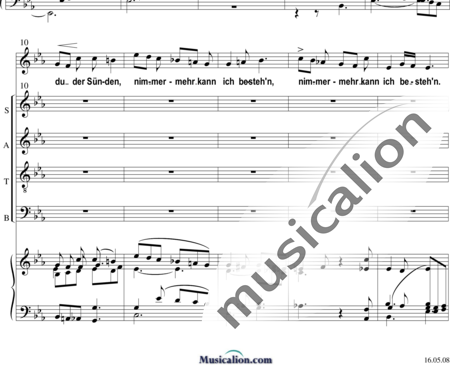 Mendelssohn Bartholdy, Felix: Laß, o Herr, mich Hilfe finden - Solo>Ten+Chor>SATB+Orgel:1