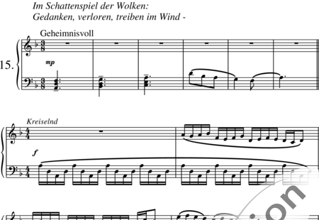 Zink, Stefan: Im Schattenspiel der Wolken Nr. 15 - Klavier:0