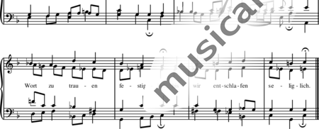 Bach, Johann Sebastian: Ach Herr, vergib all unsre Schuld - Chor>SATB:1